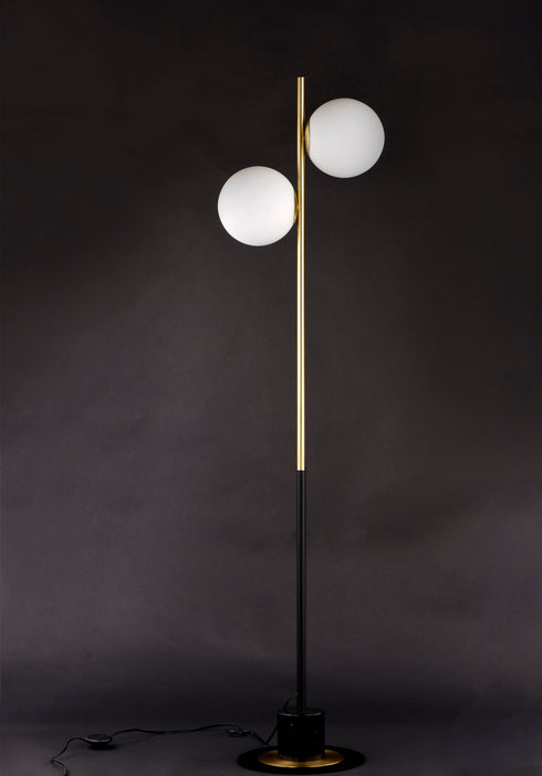 Maxim Vesper Floor Lamp Model: 26039SWSBRBK