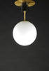 Maxim Vesper Semi Flush Mount Model: 26031SWSBRBK
