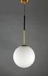 Maxim Vesper Single Pendant Model: 26034SWSBRBK