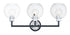 Maxim Vessel 3 Light Bath Vanity Model: 21613CLBKAL