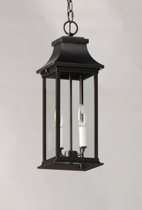 Maxim Vicksburg Outdoor Hanging Lantern Model: 30029CLBK