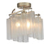Maxim Victoria 3 Light Semi Flush Model: 39570WFLGS