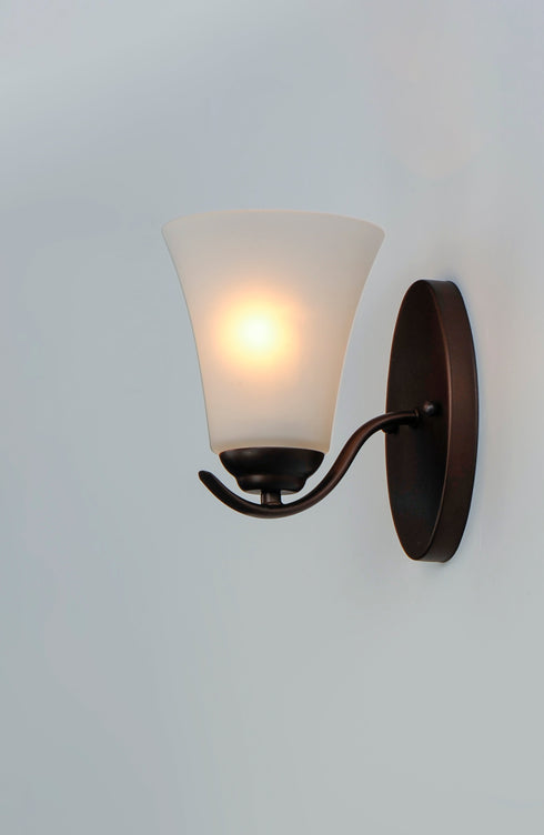 Maxim Vital 1 Light Wall Sconce Model: 12081FTSN
