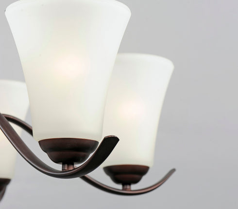 Maxim Vital Chandelier Model: 12075FTOI