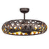 Maxim Weave Wifi Enabled LED Fandelight Model: 61010BZGTGLD
