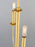 Maxim Wesley 4 Light Chandelier Model: 10324BKSN