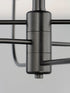 Maxim Wesley 6 Light Chandelier Model: 10326BKSN