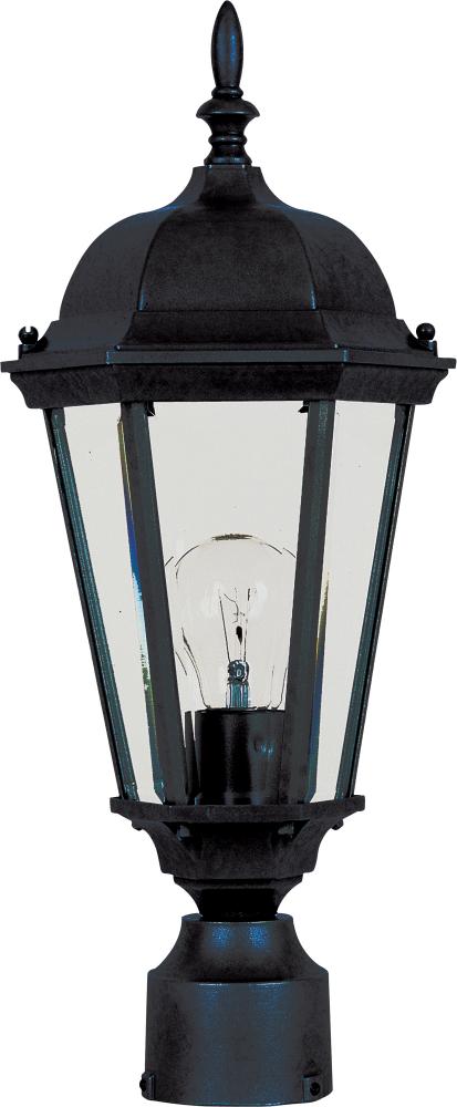 Maxim Westlake Cast 1 Light Outdoor Pol Post Model: 1001BK