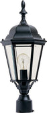 Maxim Westlake Cast 1 Light Outdoor Pol Post Model: 1005BK