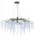 Maxim Willow Single Tier Chandelier Model: 26284ICSG