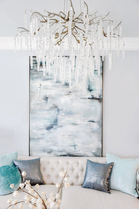 Maxim Willow Multi Tier Chandelier Model: 26288ICSG