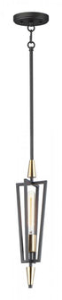 Maxim Wings 1 Light Pendant Model: 11653BKSBR