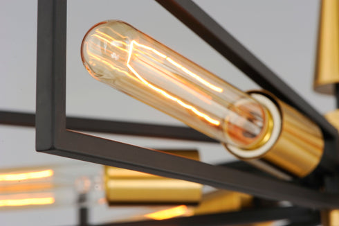 Maxim Wings 6 Light Chandelier Model: 11656BKSBR