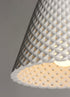 Maxim Woven Single Pendant Model: 10144GYBK