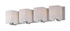 Maxim Wrap 4 Light Bath Vanity Model: 11254SWPC