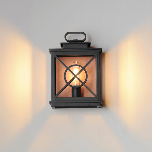 Maxim Yorktown Vx Outdoor Wall Mount Model: 40802CLACPBK