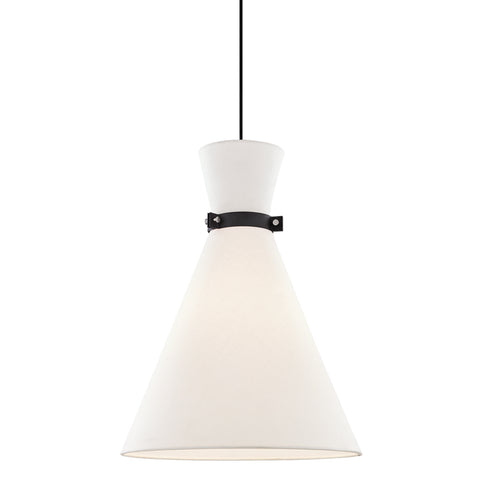 Mitzi 1 Light Large Pendant Model: H294701L-AGB/BK