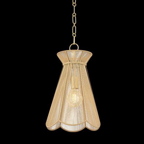 Mitzi 1 Light Pendant Model: H755701-AGB