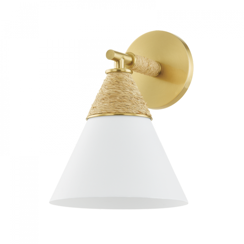 Mitzi 1 Light Wall Sconce Model: H709101-AGB/TWH