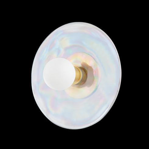 Mitzi 1 Light Wall Sconce Model: H730101-AGB