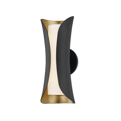 Mitzi 2 Light Wall Sconce Model: H315102-GL/BK