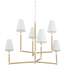 Mitzi 6 Light Chandelier Model: H708806-TWH
