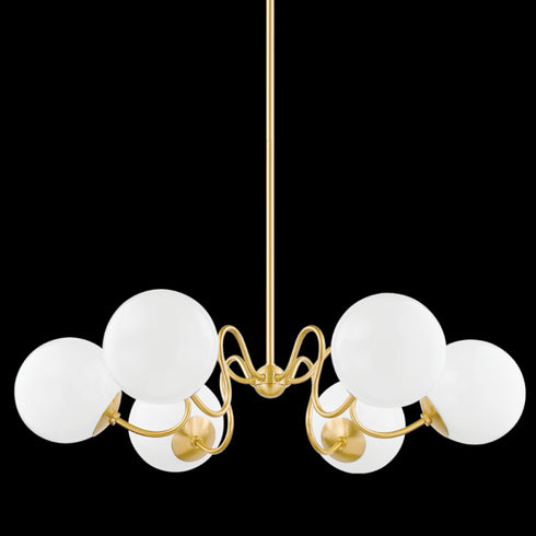 Mitzi 6 Light Chandelier Model: H772806-AGB
