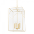 Mitzi Addison 4 Light Large Pendant Model: H642704L-AGB/TBK