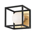 Mitzi Aira 1 Light Bath Bracket Model: H141301-AGB/BK