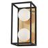 Mitzi Aira 2 Light Bath Bracket Model: H141302-AGB/BK