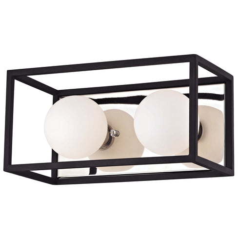Mitzi Aira 2 Light Bath Bracket Model: H141302-AGB/BK