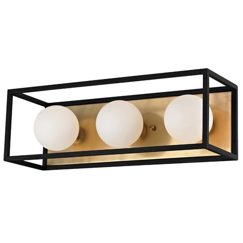 Mitzi Aira 3 Light Bath Bracket Model: H141303-AGB/BK