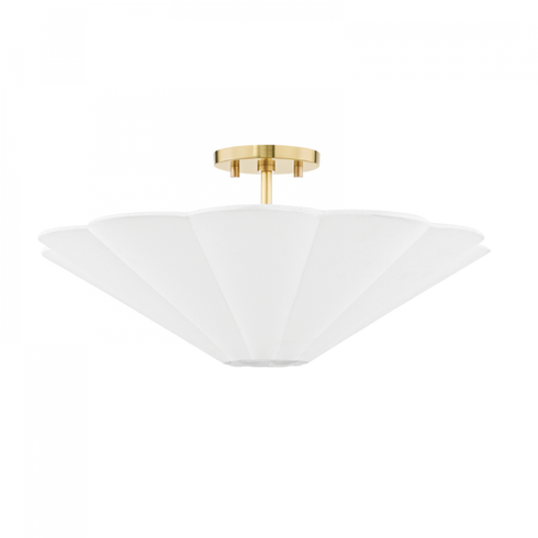 Mitzi Alana 3 Light Semi Flushmount Model: H676603-AGB