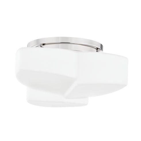Mitzi Amora 1 Light Semi Flush Model: H422501-PN