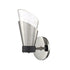 Mitzi Angie 1 Light Wall Sconce Model: H130101-AGB/BK
