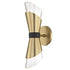Mitzi Angie 2 Light Wall Sconce Model: H130102-AGB/BK