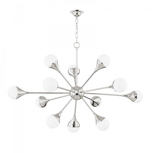Mitzi Ariana 12 Light Chandelier Model: H375812-SBK
