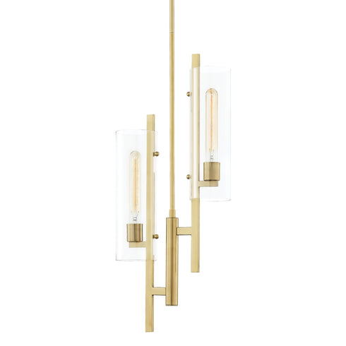 Mitzi Ariel 2 Light Pendant Model: H326702-AGB