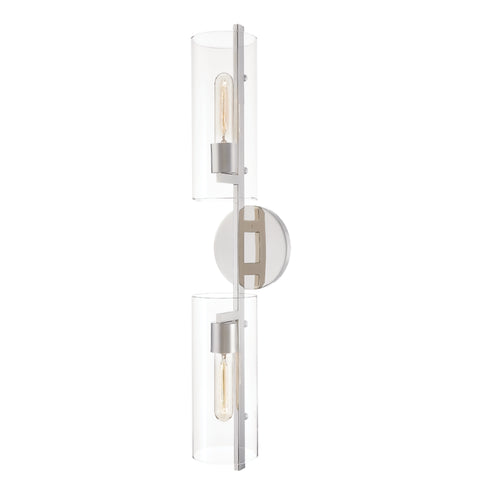 Mitzi Ariel 2 Light Wall Sconce Model: H326102-AGB