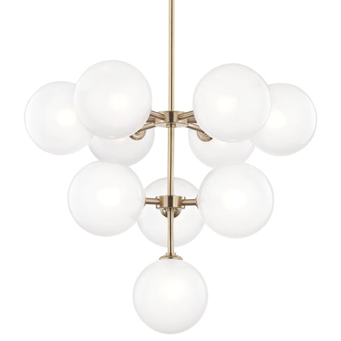 Mitzi Ashleigh 10 Light Chandelier Model: H122810-AGB