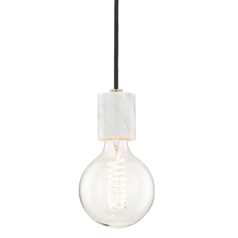 Mitzi Asime 1 Light Pendant Model: H120701-AGB
