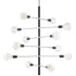 Mitzi Astrid 12 Light Chandelier Model: H178812-PN/BK