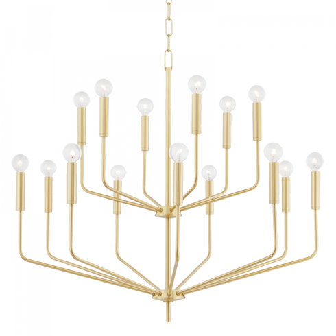 Mitzi Bailey 15 Light Chandelier Model: H516815-AGB/SBK