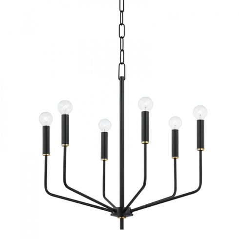 Mitzi Bailey 6 Light Chandelier Model: H516806-AGB