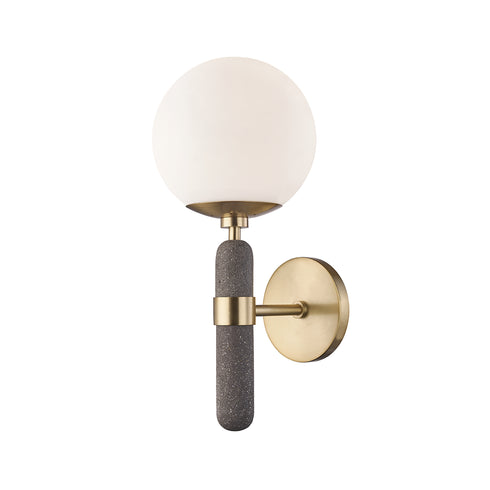 Mitzi Brielle 1 Light Wall Sconce Model: H289101-AGB