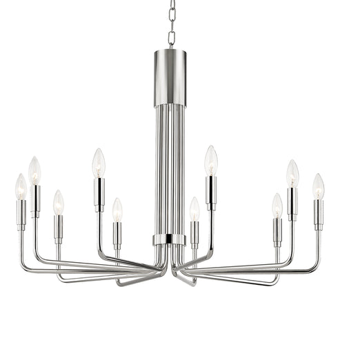 Mitzi Brigitte 10 Light Large Pendant Model: H261810-AGB
