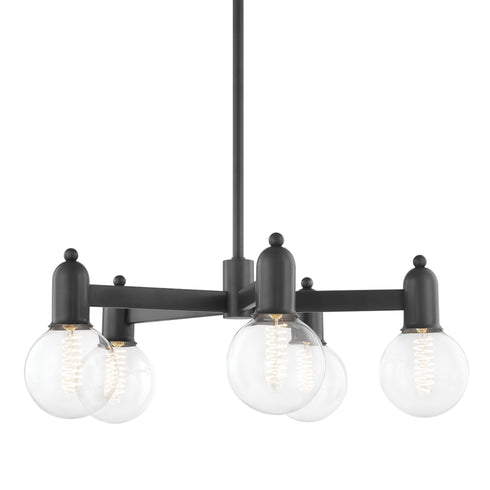Mitzi Bryce 5 Light Chandelier Model: H419805-AGB