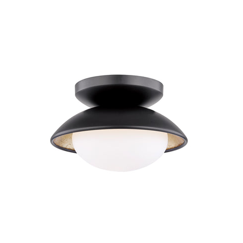 Mitzi Cadence 1 Light Small Semi Flush Model: H368601S-WH/GL