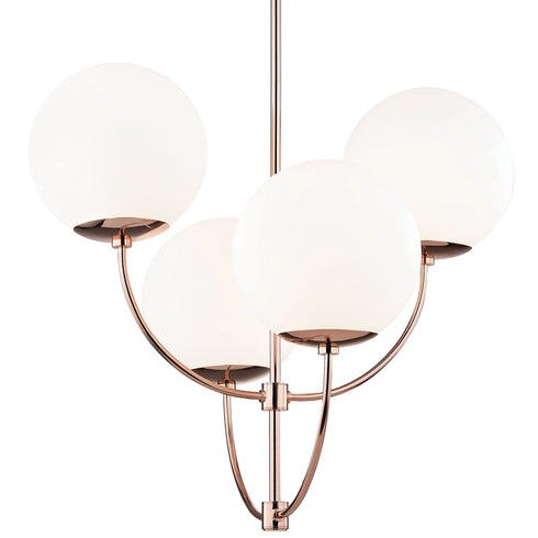 Mitzi Carrie 4 Light Chandelier Model: H160804-PN