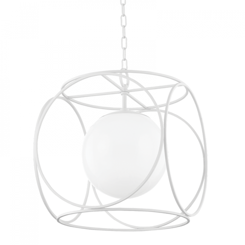 Mitzi Claire 1 Light Large Pendant Model: H632701L-TWH